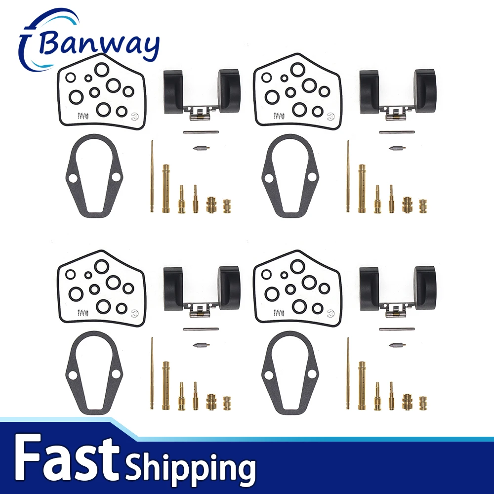 

For Honda 1971-1973 CB500K CB500 CB 500 Four Carburetor Repair Kit Float Needle Gasket