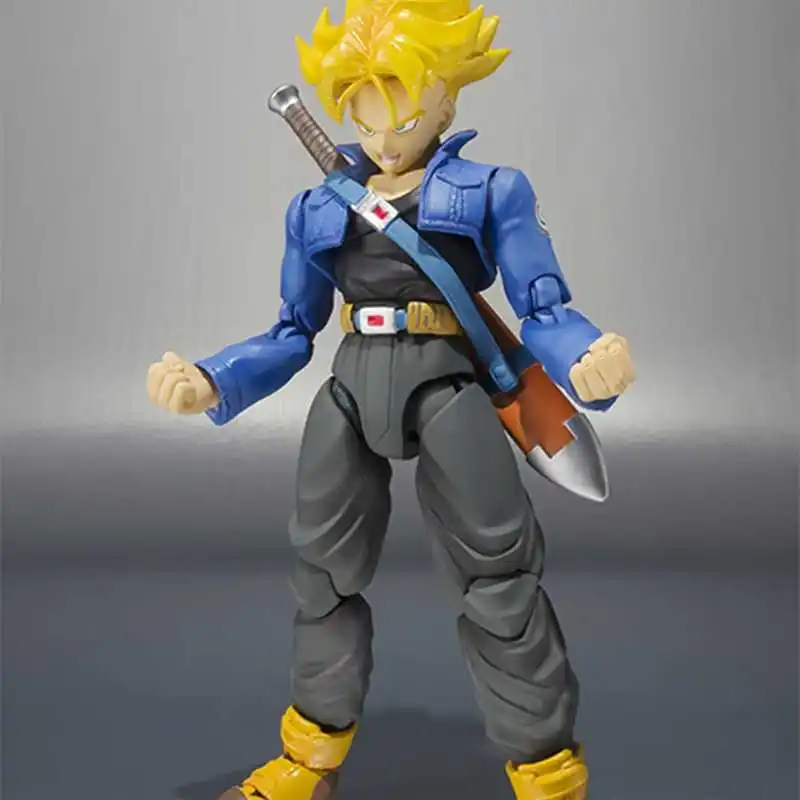 100% originale Bandai Sh Figuarts Shf Trunks 1.0 Premium Color Edition Action Figures in magazzino Figure Model Collection Toy Gift