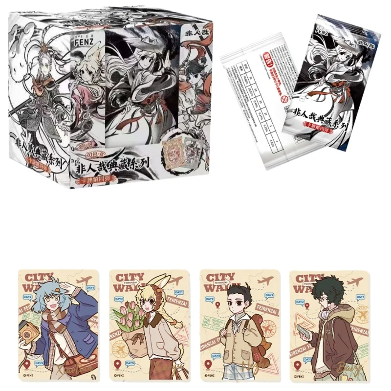 

Новый официальный подлинный аниме Non Human Zai Fourth Bullet Collection Card Series детские игрушки