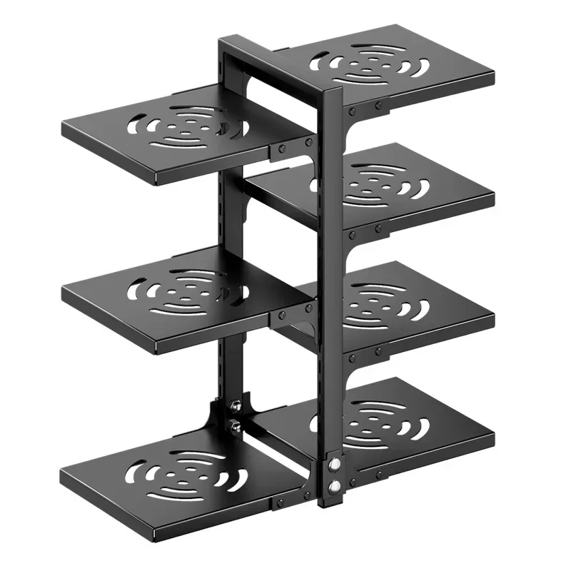 

z New Kitchen Shelving Multi-Layer Pot Shelving Multi-Function Countertop Sink Cabinet Two-Sided Pot Storage Rack Organization