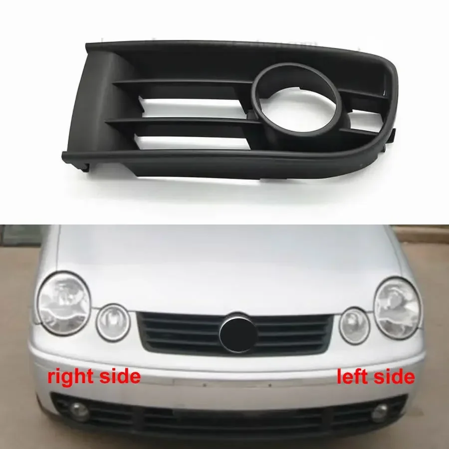 

Противотуманная фара для Volkswagen VW Polo 2004 2005, противотуманная фара, противотуманная фара, передняя решетка радиатора, декоративная крышка
