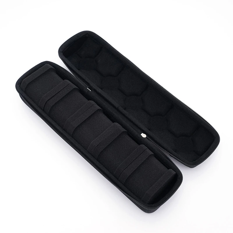 5 Slots Watch Roll Travel Portable Watch Storage Box for Men Women Watch lovers Storage and Display for Case