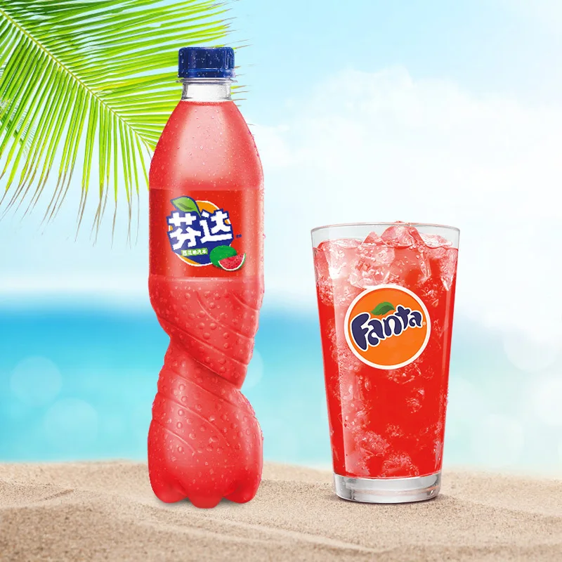 كوكا كولا فانتا 17.65 أونصة (500 مل) * 2 زجاجة