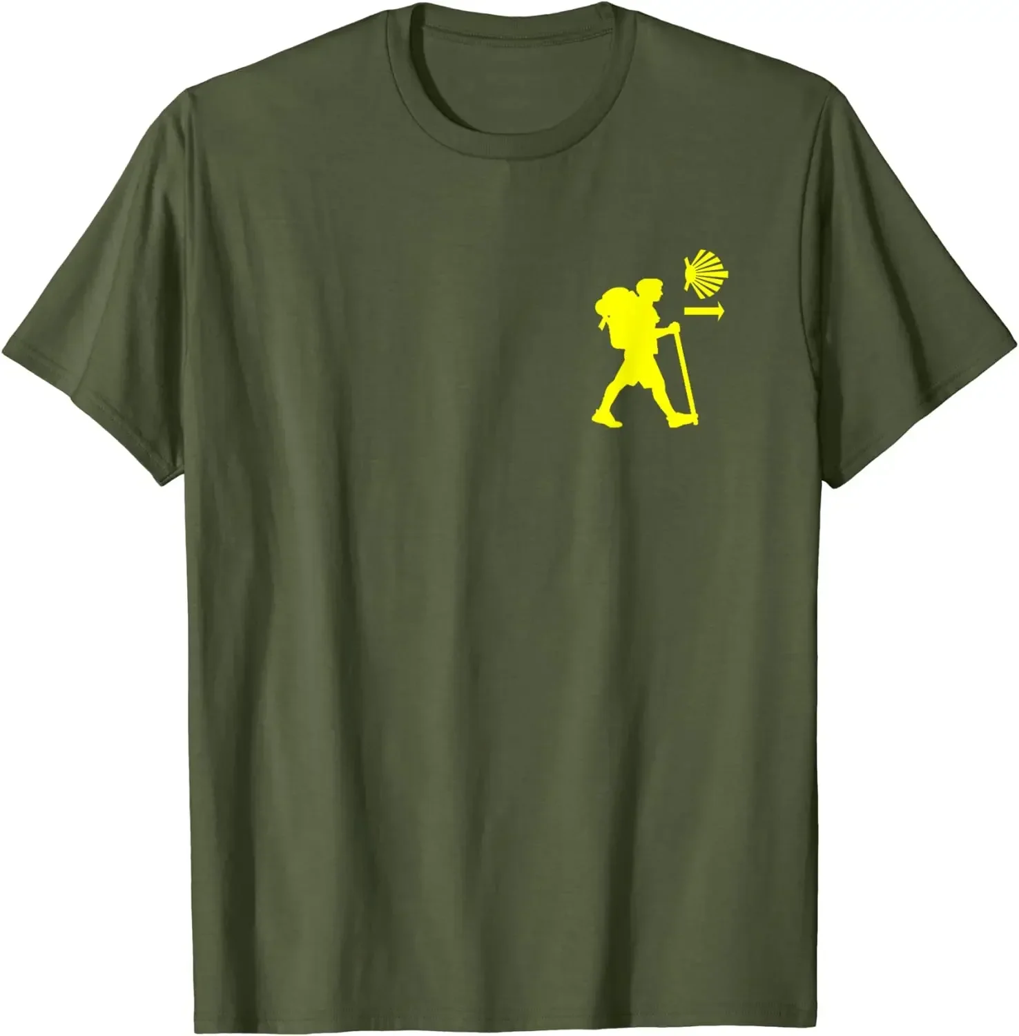 Pilgrim Camiseta Regalo Camino de Santiago de Compostela España graphic t shirts men clothing shirts harajuku oversized t