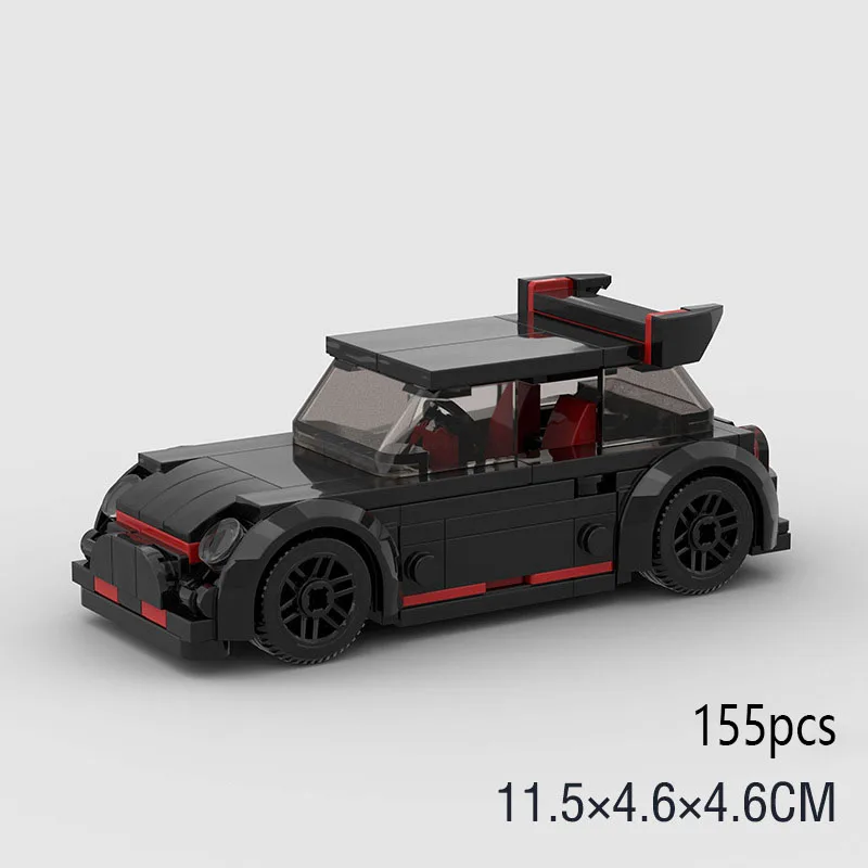 Kreative Bildung, Sportwagen, Rennwagen, Montage, Moc-Spielzeug, kompatibel mit Lego-Blöcken, DIY-Puzzle, Autos pielzeug modellen