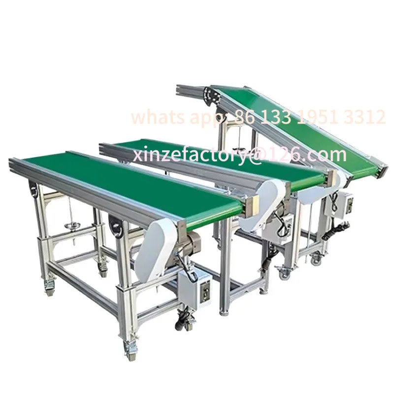 

Small belt workshop line parallel slope injection molding machine anti-static food conveyor line