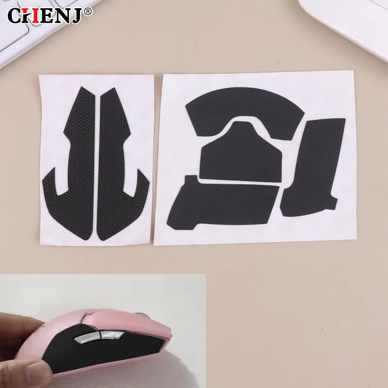 1set Mouse Anti Slip Side Grips‌ Back Sticker For  Viper Ultimate Mice Decoration