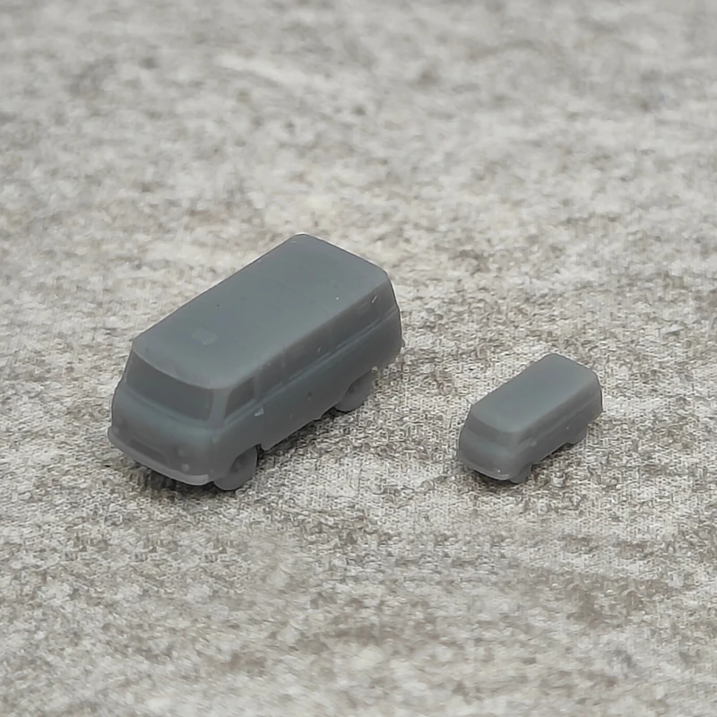 

5 шт. 1/700 350 масштаб УАЗ-452 многоцелевой фургон смола 3D печатная модель классический автомобиль для военного миниатюрного коллектора DIY хобби