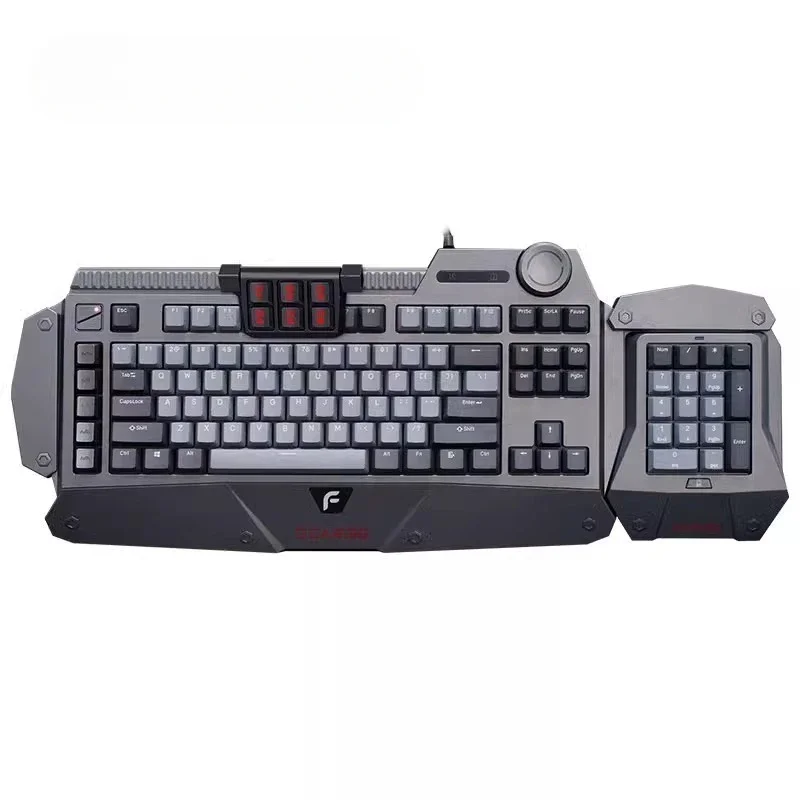 F4 Cherry Wired Mechanical Keyboard Cherry Cherry Black Tea Red Axis Gaming Gaming Dedicated Computer Keyboard RGB Optical USB