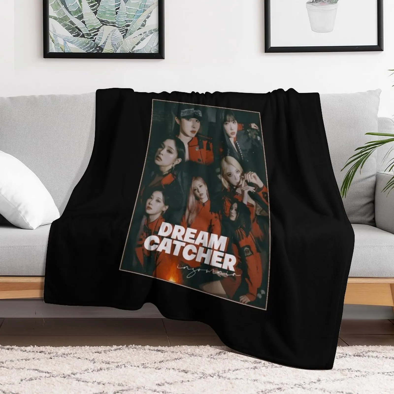 DREAMCATCHER VISION COMEBACK 2022 Throw Blanket anime Thin Blankets