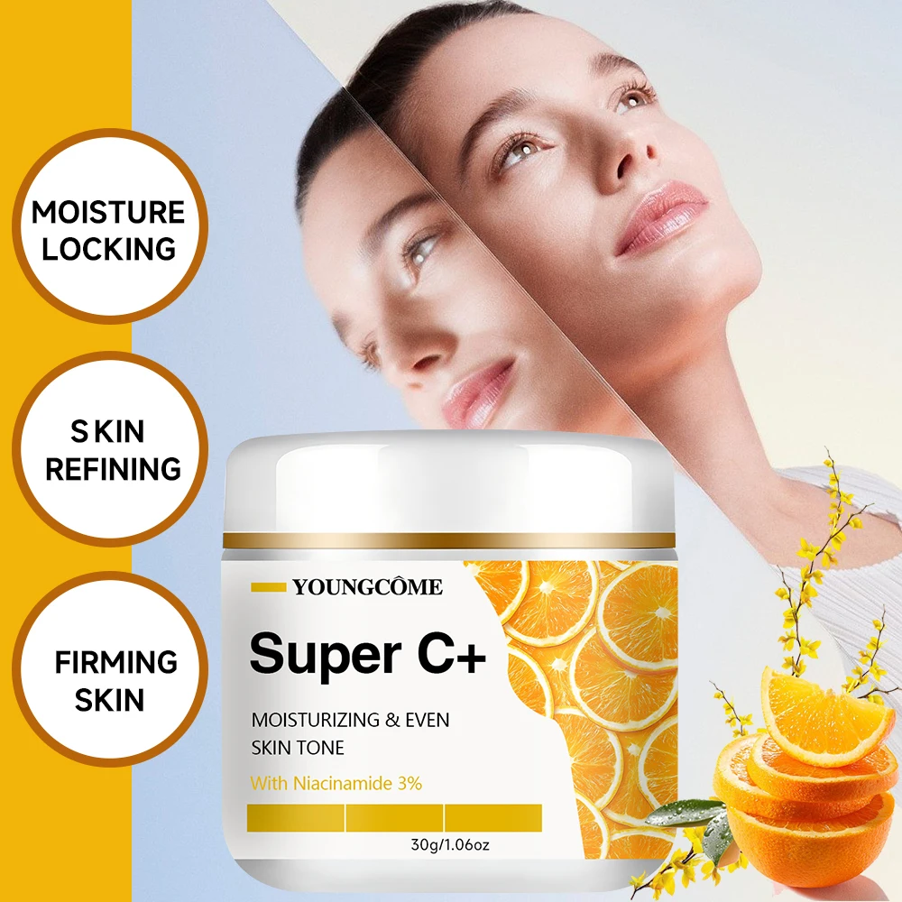 YOUNGCOME VC كريم وجه مرطب ترطيب عميق تفتيح ثبات مكافحة الشيخوخة النساء كريم وجه تجميل الوجه العناية بالبشرة #3