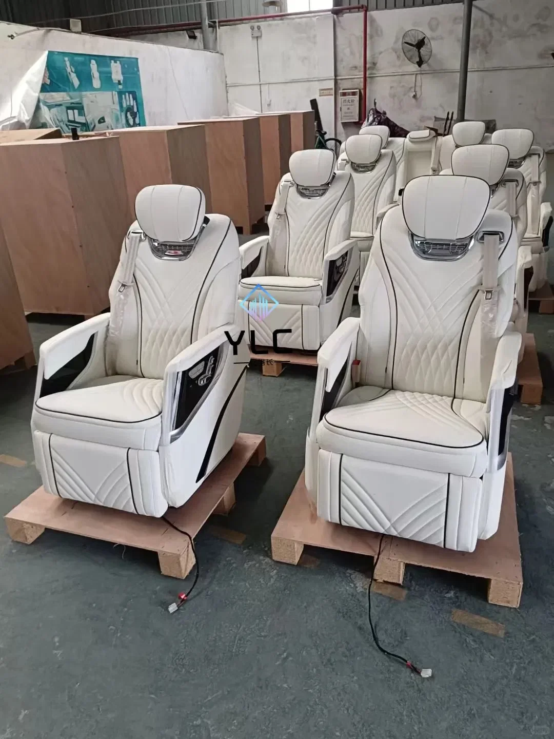 Modify Luxury VIP Interior Accessories Massage Seat Back with Heating for Benz