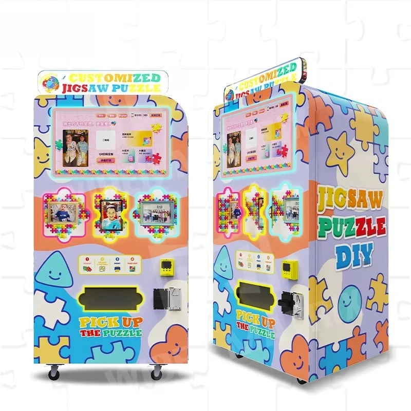 FL Wholesale Wider Matrix Factory Intelligent Automatic Vending Machine Jigsaw Puzzle Vending Machine Customized 2026 New