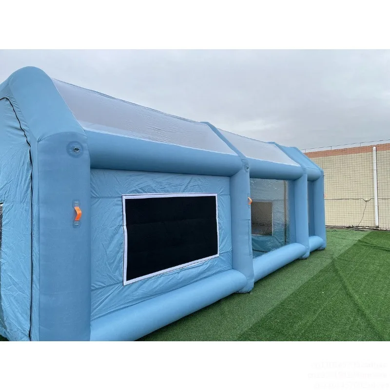 Inflatable Paint Booth with Blowers Inflatable Spray Booth Powerful Spray BoothCar Paint Tent Air Filter System
