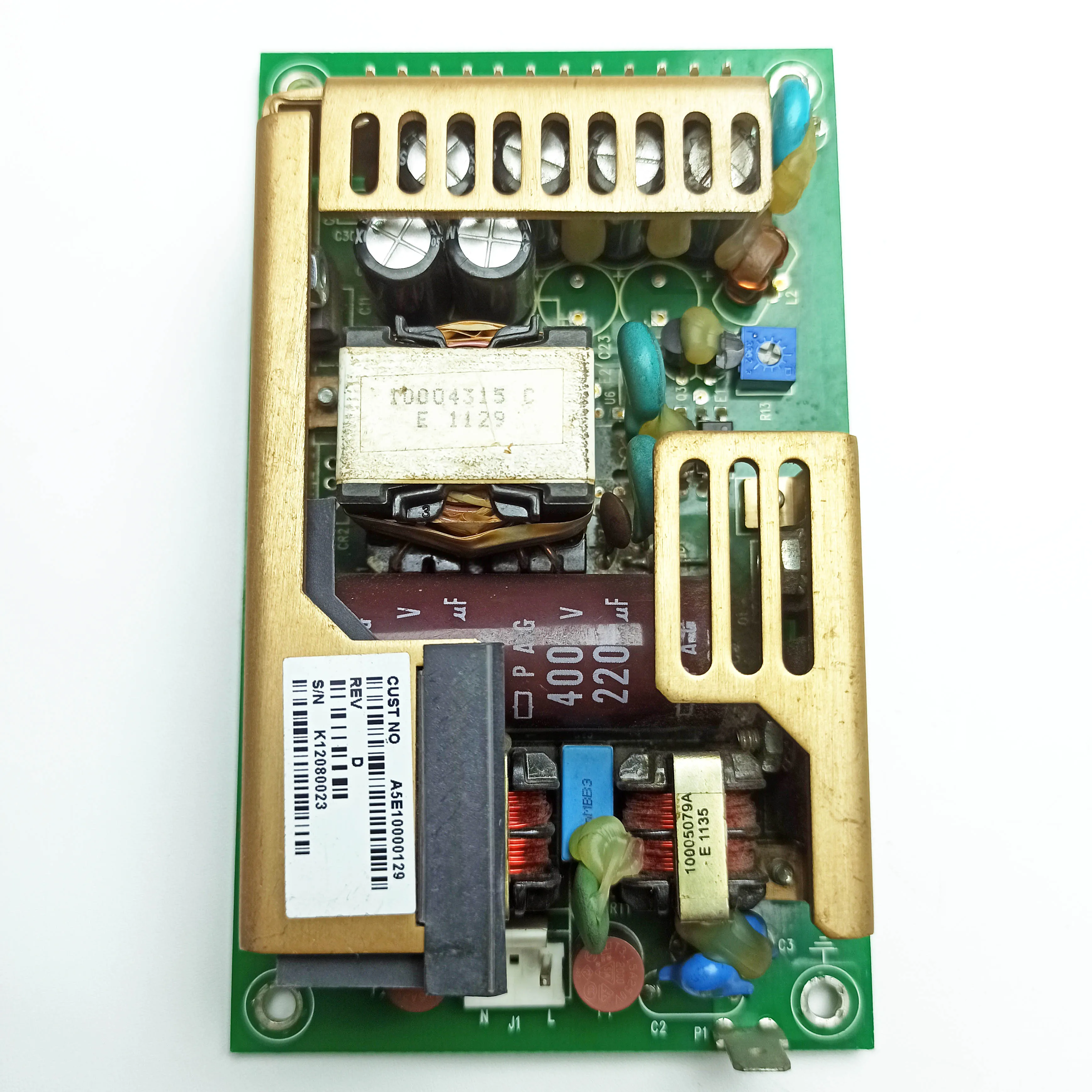 10005634 REV D Industrial Power Board XP ECM100US12 2662 12 8.3A Power Board A5E10000129