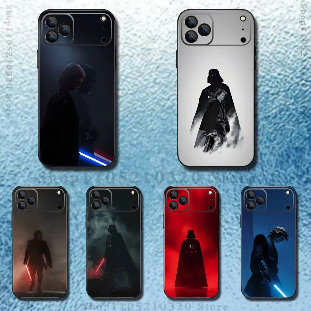 

Cool Anakin S-Skywalker Phone Case For iPhone 17,16,15,14,13,12,11 ,Pro Max,XS,X,XR,SE,Mini,8,7,Soft Silicone Black Cover