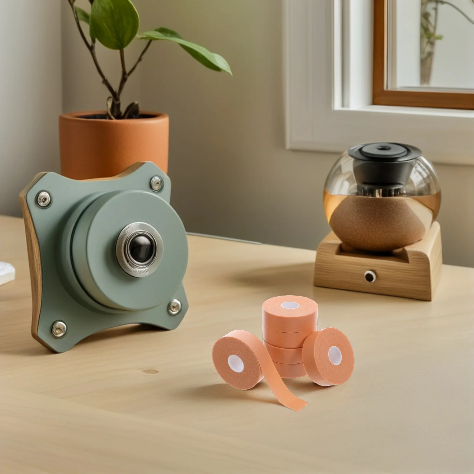 6 rolek 24mmx4.5m samoprzylepnej piankowej taśmy zapobiegającej otarciom pięt, chroniącej przed pęcherzykami w butach, szpilkach i obuwiu sportowym