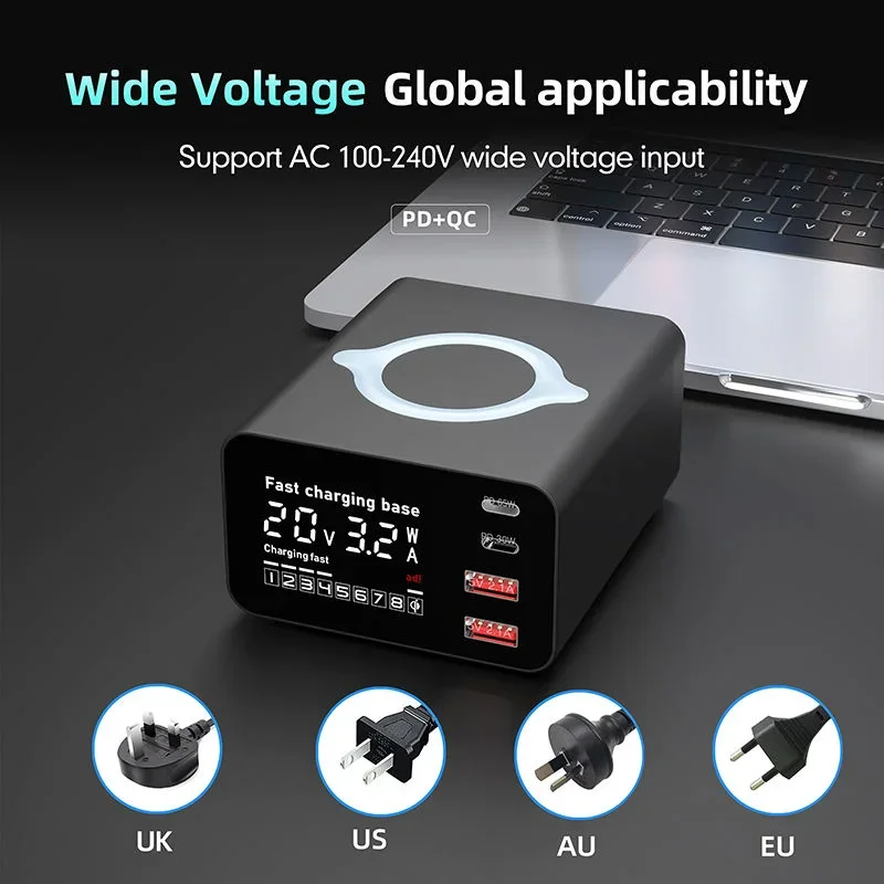 100W 4 Port Gan Usb… - image