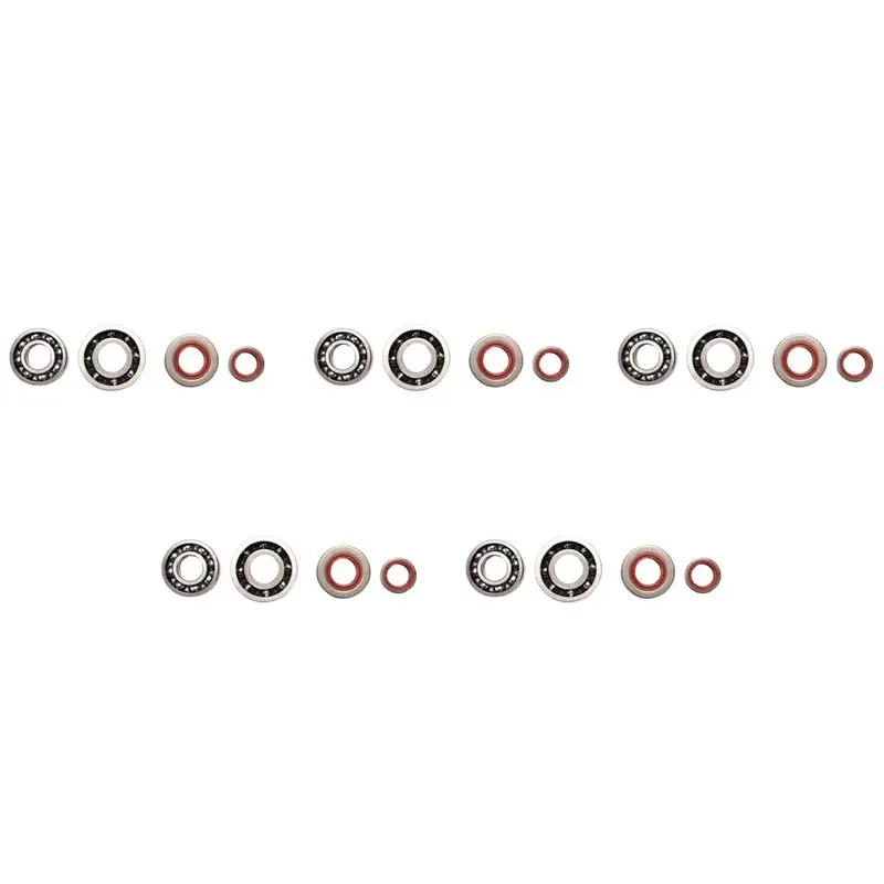 AC23-10X Crankshaft Crank Bearing Oil Seals Kit For Ms660 066 Chainsaws Parts Replace 9640 003 1850, 9640 003 1560