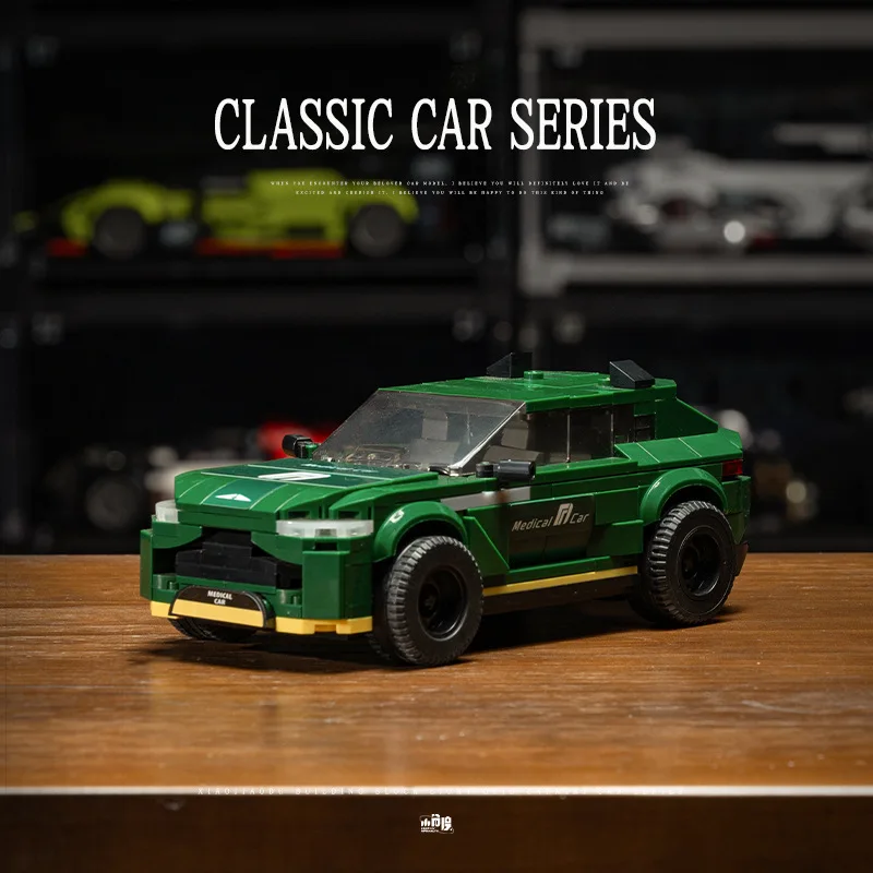 

3D Puzzle Assembly Toys, Exquisite Safety Car Model Ornaments, DIY Handmade Assembly Toys Gift, XT95
