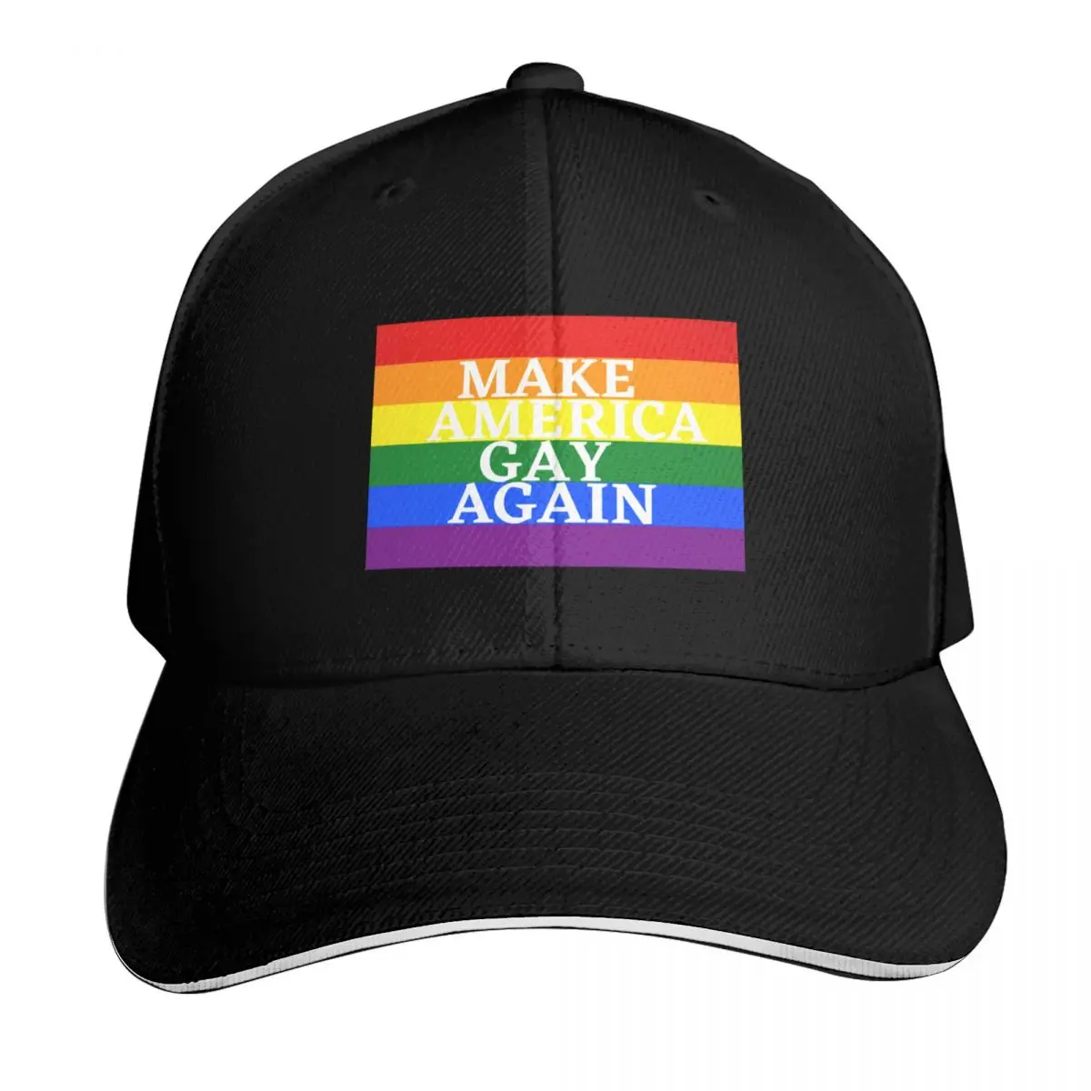 

Make America gay again Baseball Cap luxury woman cap Golf Hat Man Golf Hat Funny hats Women Men's