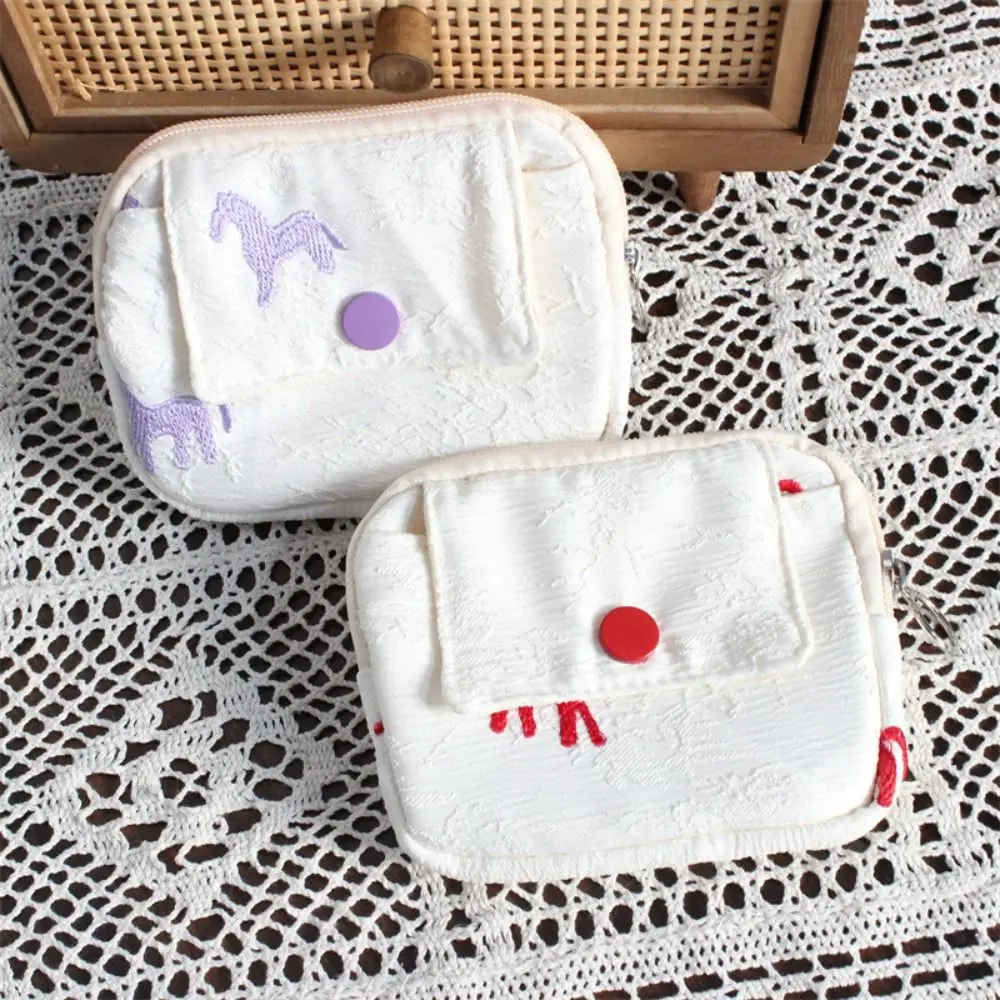 Fashion Cute Pony Coin Purse Small Large Capacity Jewelry Packing Bags Makeup Lipstick Bag