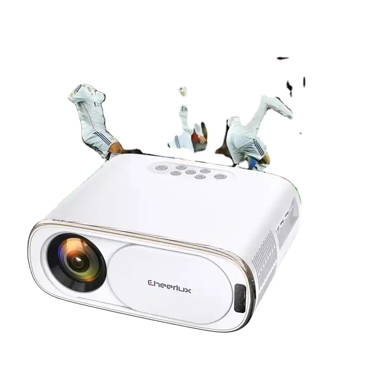 C16 New Projector Android Full HD 1080P LCD WiFi 4K Smart Projector Home Theater portable projector with battery