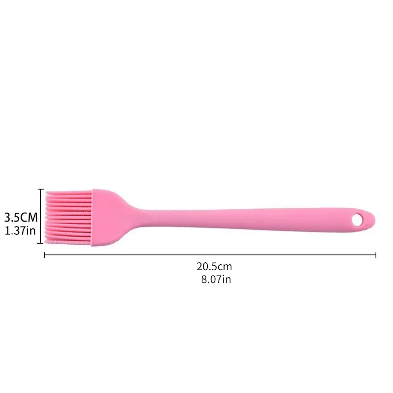 35g Silicone Oil Brush Household Baking Barbecue Brush Kitchen Pancake Silicone Brush Bread Pancake Brush Tool