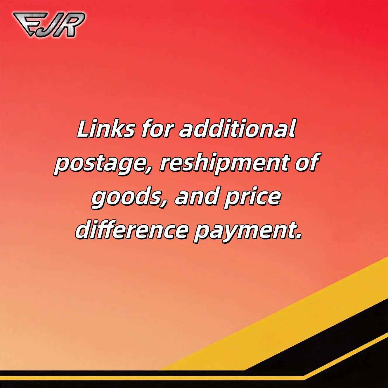 

Ссылки для дополнительных почтовых расходов, повторной отправки товаров и оплаты разницы в цене.