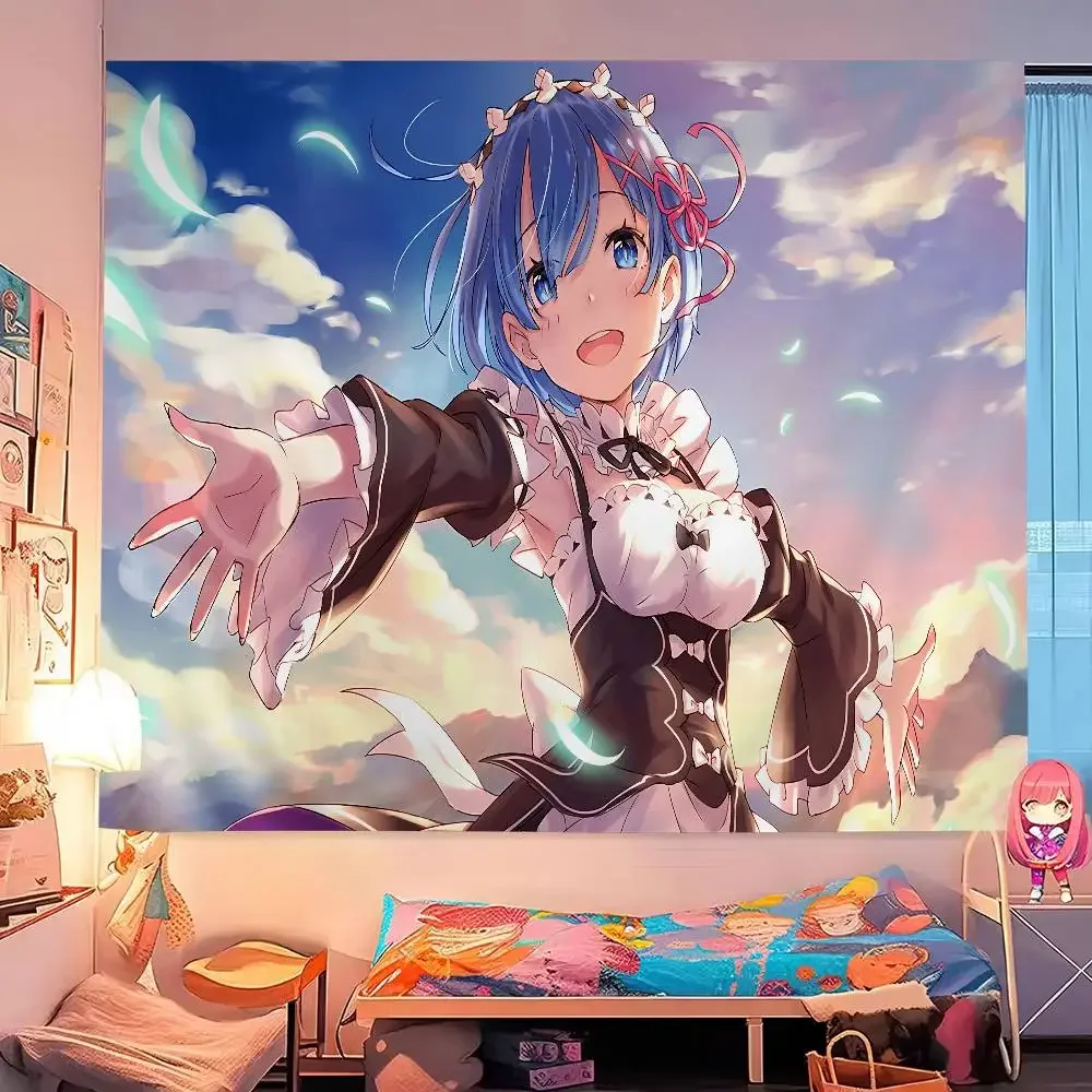 إعادة صفر العينية DIY نسيج الجدار الهبي زهرة جدار السجاد النوم ديكور جدار ديكور فني #1