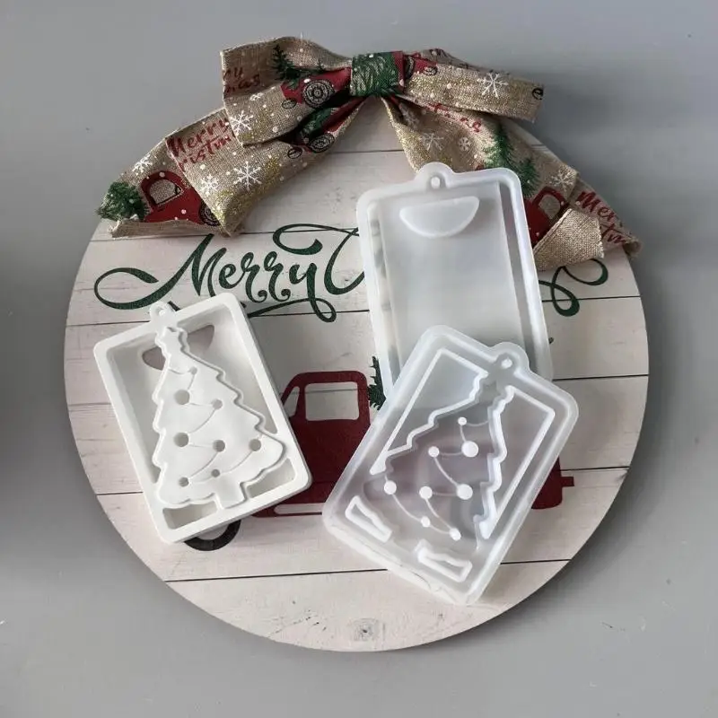 Heat Resistant Silicone Crafting Mold For Creating Holiday Ornaments And Decorative Charm Decorative Pendant Mould