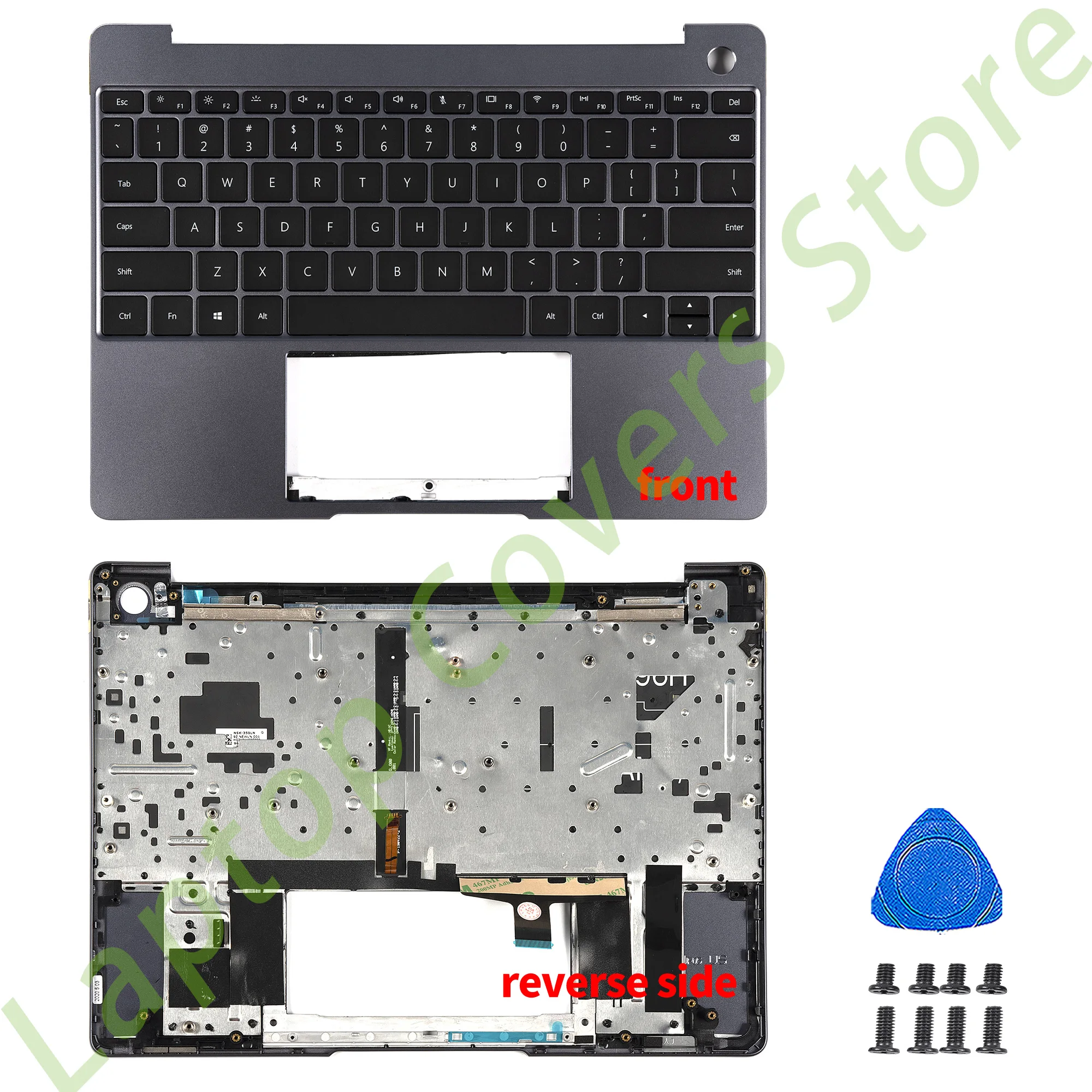 

New For Matebook 13 HN-W29R HN-W19R HN-W19L HN-W19 hn-wx9x Top Case Palmrest With Keyboard Upper Case Parts Repair
