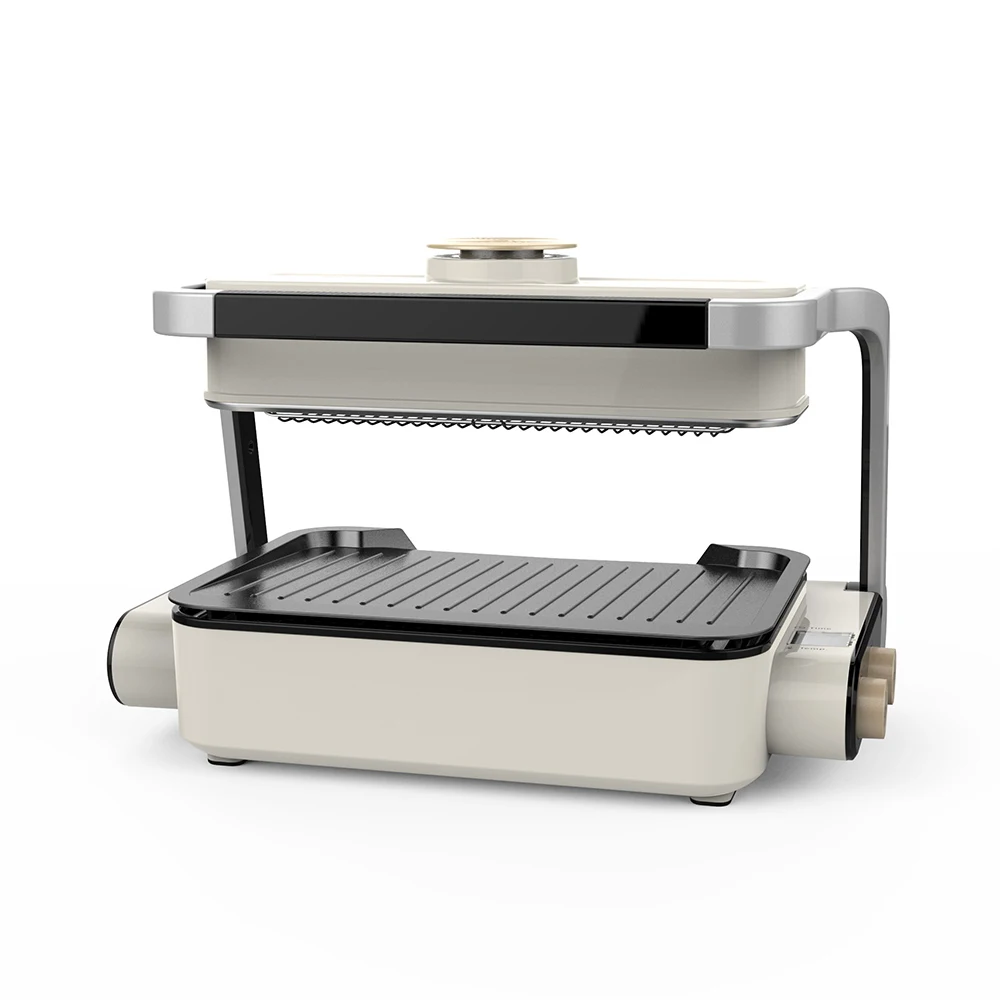 New Arrivals Home Appliance Indoor Smokeless Korean Roaster Infrared Grills Machine Electric BBQ Grill for Home Use
