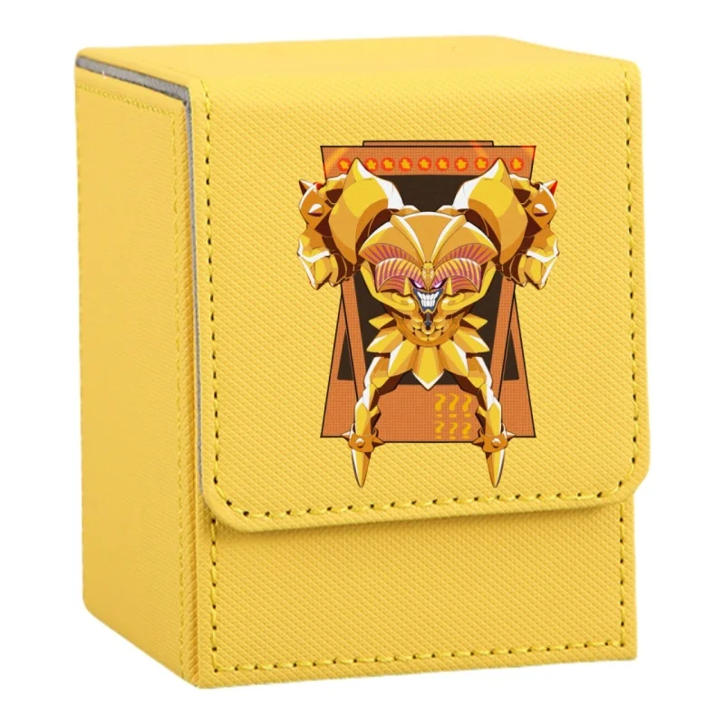 Blue-Eyes White Dragon Card Case Yu-Gi-Oh! Dark Magician Girl Exodia Diy Leather Action Toy Figure Anime Game Collection Box