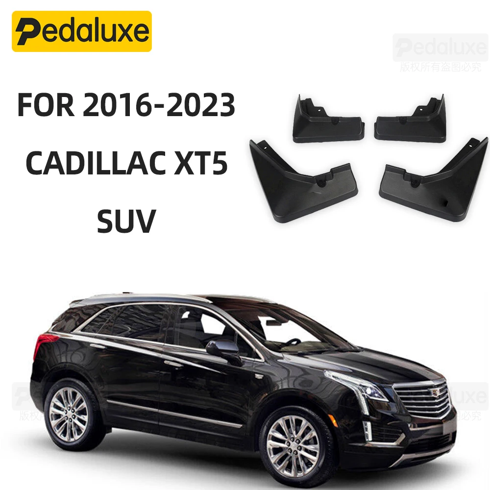 

Genuine OEM Set Splash Guards Mud Flaps Fender FOR 2016-2023 CADILLAC XT5 SUV