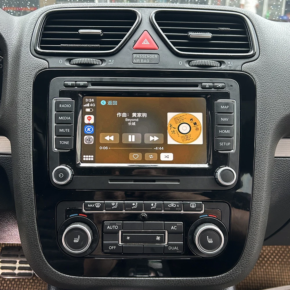 Wireless CarPlay Android Auto Module Adapter For RNS510 RCD510 RNS315 Stereo Golf Passat Magotan Tiguan Touareg Camera Input
