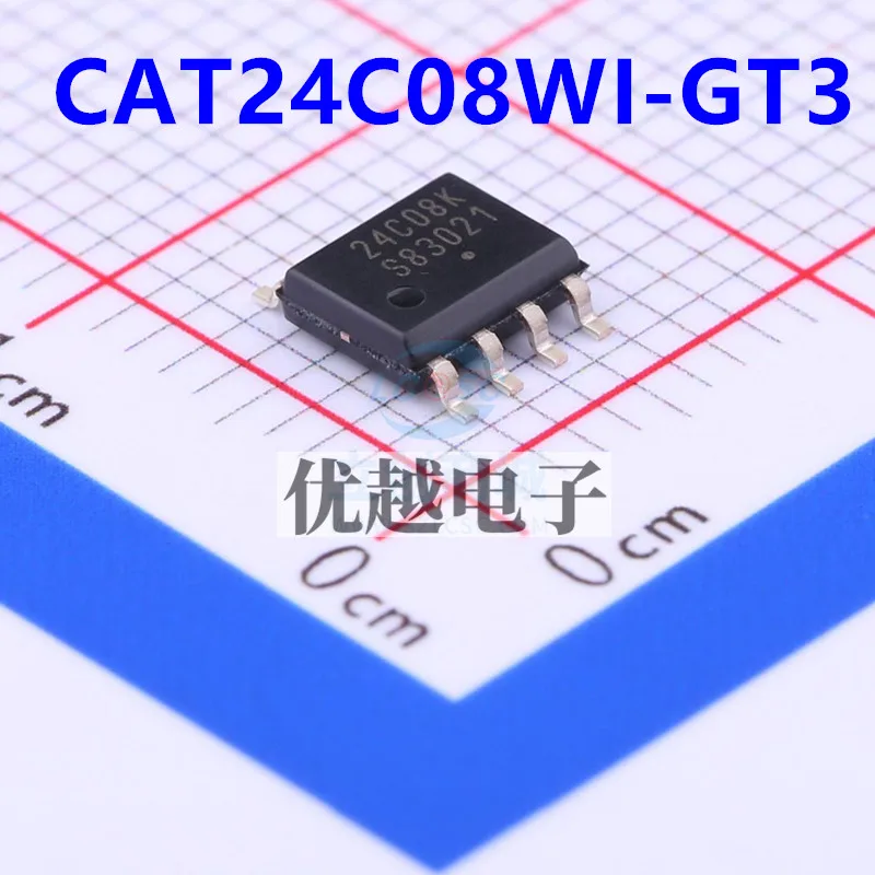 

10 шт., новые и оригинальные Φ EEPROM память SOP-8 24C08K