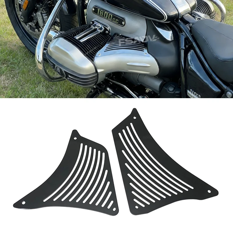 

Motorcycle Aluminum Engine Air Guide Trim Protection Cover Accessories Fit For BMW R18 Classic R18 B Transcontinental 2020-2025