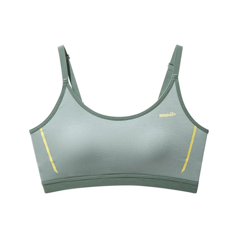 Girl Bra Student Vest Sports Girl Bra Shockproof Running Sport Underwear Development-stage Student Chest Pad Vest Breathable Bra