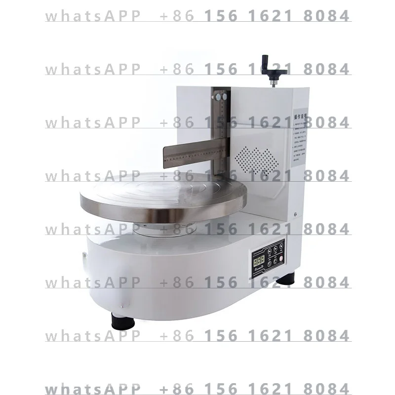 

Automatic butter spreading and plastering machine Birthday cake plastering machine Household flat patterning and baking
