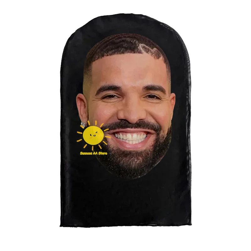 Masque de Kanye imprimé en 3D pour hommes et femmes, masque intégral en maille élastique, vêtements de sauna cosplay, mode hip hop, cagoule,