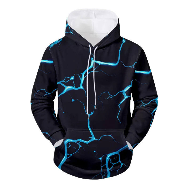Chain Fashion Style 3D Printed Hoodies Unisex Pullovers Hoodie Casual Sweatshirts