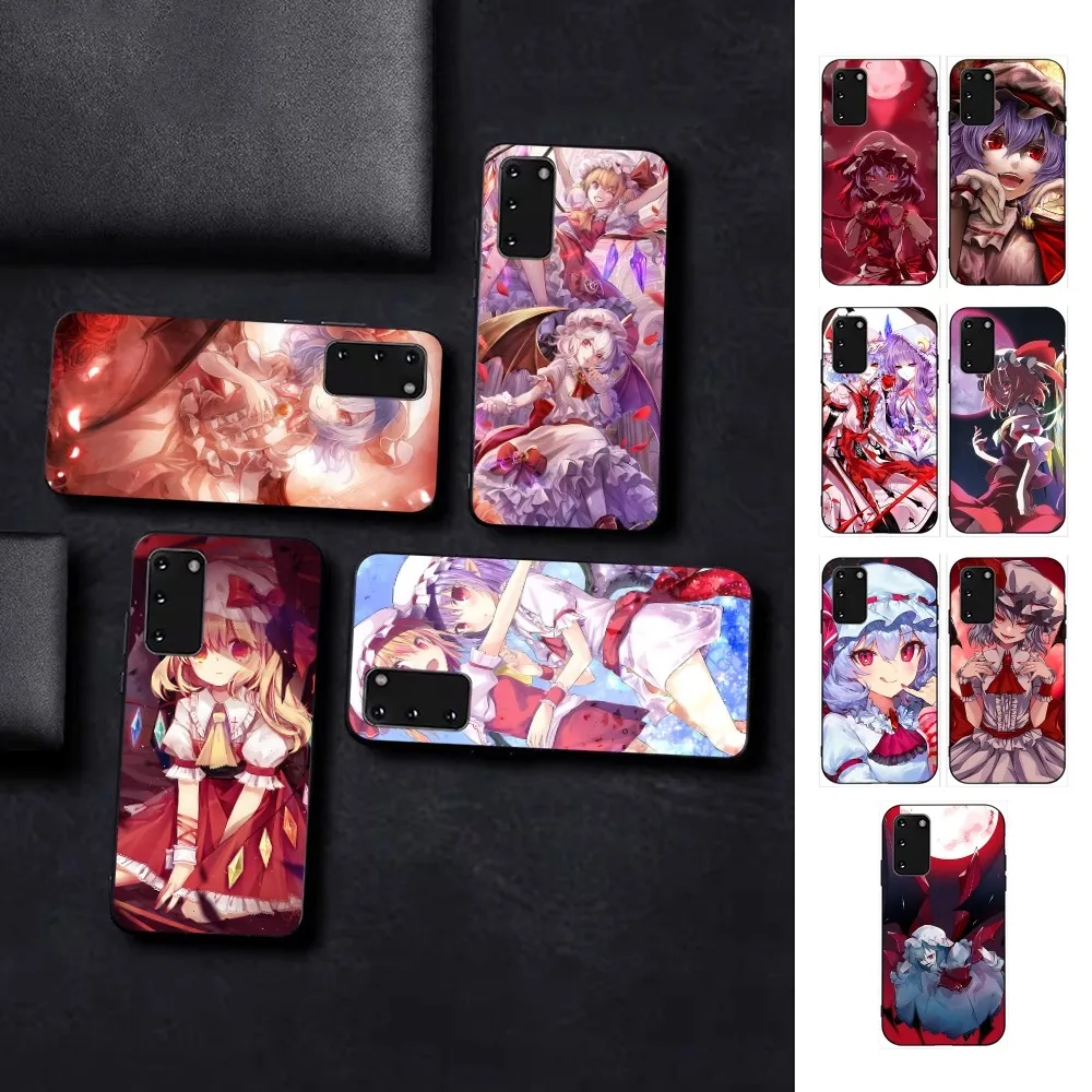 Anime Touhou Scarlet Eyes Phone Case For Samsung S 9 10 20 21 22 23 30 23plus lite Ultra FE S10lite Fundas