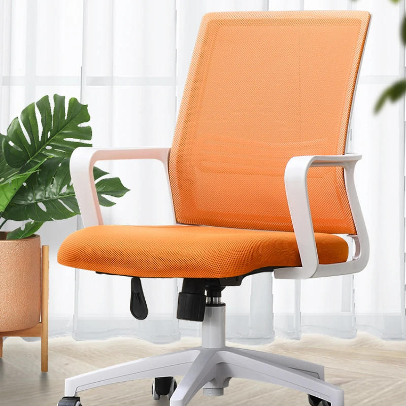 Work Ergonomic Office Chairs Comfort Sedentary Simplicity Meeting Office Chair Clerk Sillas De Oficina Commerce Furniture QF50OC