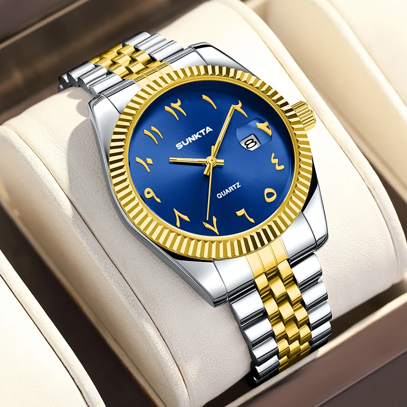 

LIGE SUNKTA лучший бренд класса люкс мужские часы деловые часы с ремешком из нержавеющей стали классические водонепроницаемые кварцевые часы с автоматической датой для мужчин