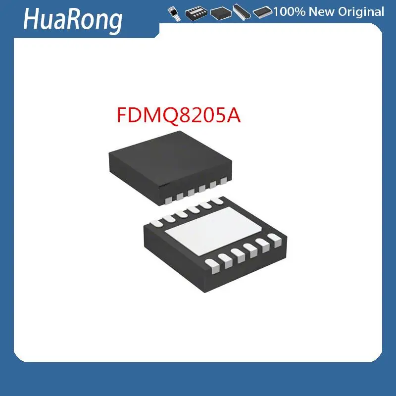 

2 шт./лот FDMQ8205A FDMQ8205 WDFN12