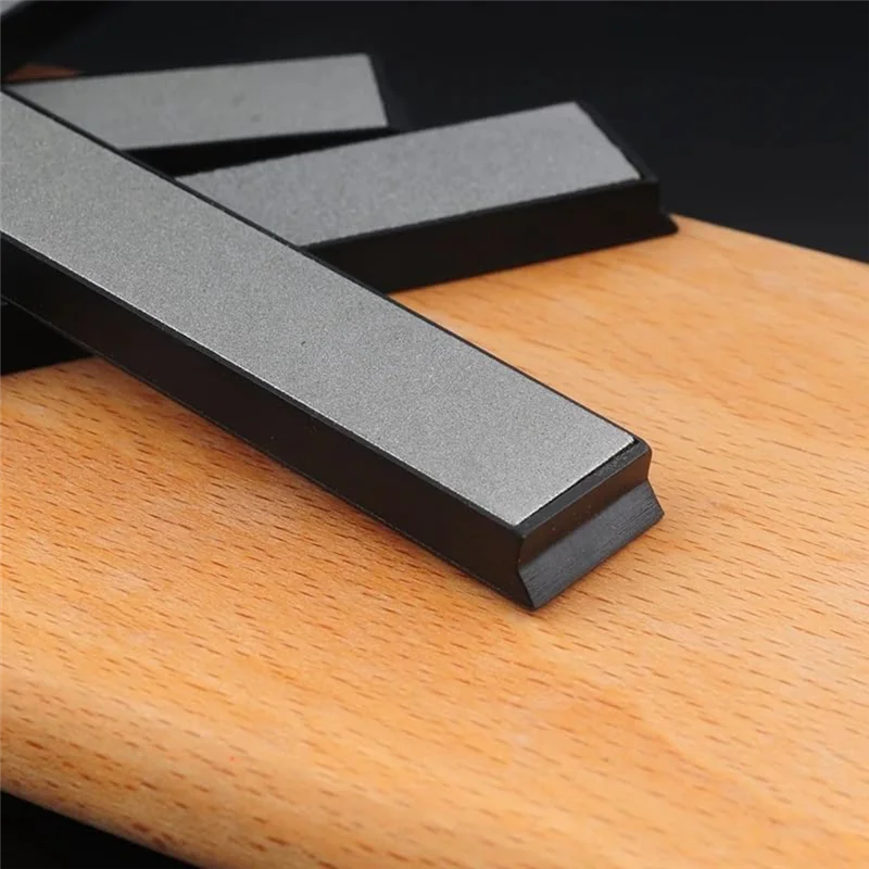Diamond Sharpening Stones,6 Diamond Whetstones-240/400/800/1200/2000/3000,1Leather Strop,1 Knife Sharpening Angle Guide-ABQU