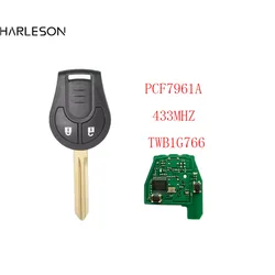 433MHz 7961A 46Chip Remote Key For Nissan Micra Note 2014 2015 2016 2017 TWB1G766