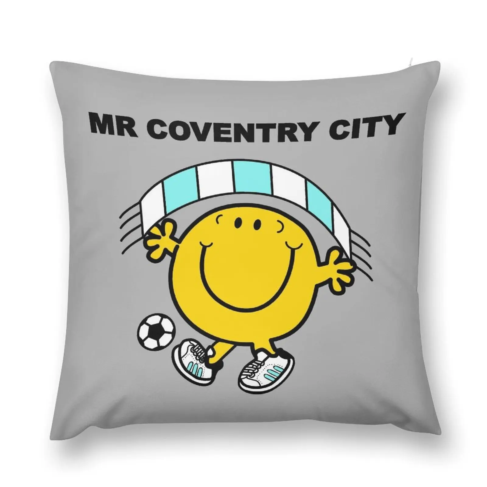 Mr Coventry City Throw Travesseiro, Decoração De Outono, Almofada De Natal, Fronha De Natal