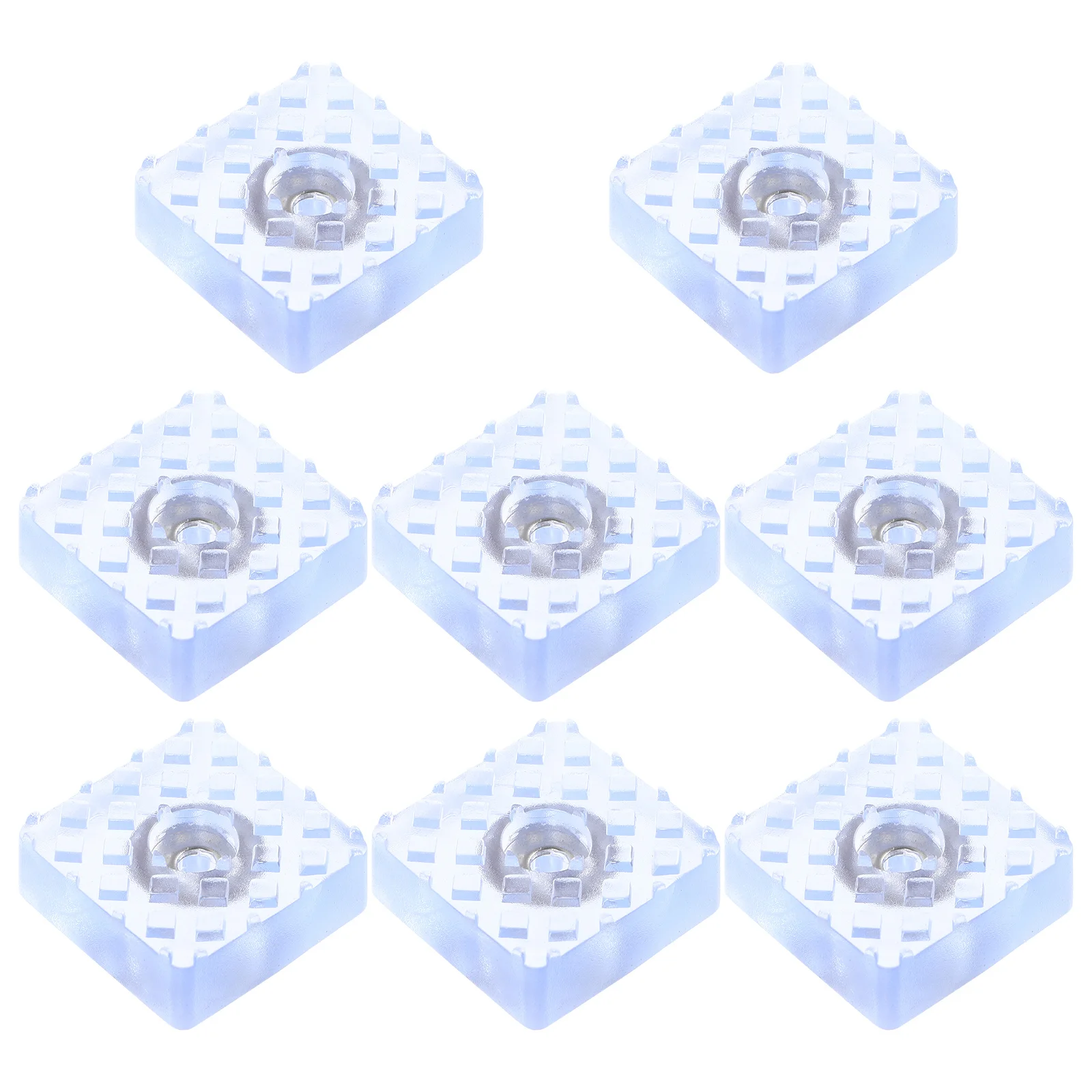 

8pcs Anti-Slip Fridge Mat Moisture-Proof Shock-Proof Heightened Furniture Pads Refrigerator Raising Cushions Washing Machine